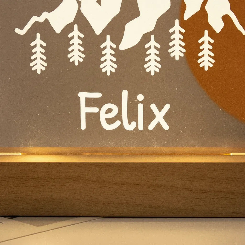 Veilleuse Bébé Personnalisable