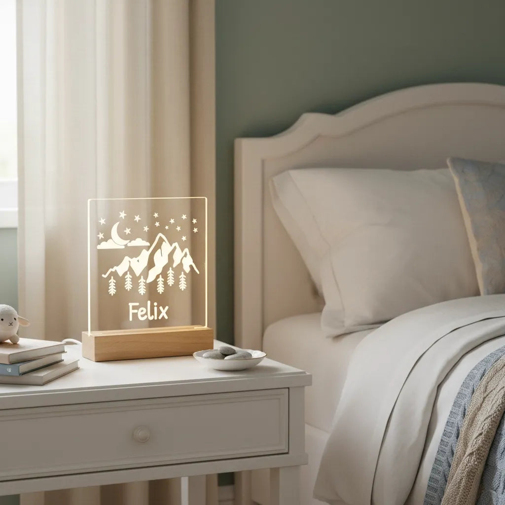 Veilleuse Bébé Personnalisable