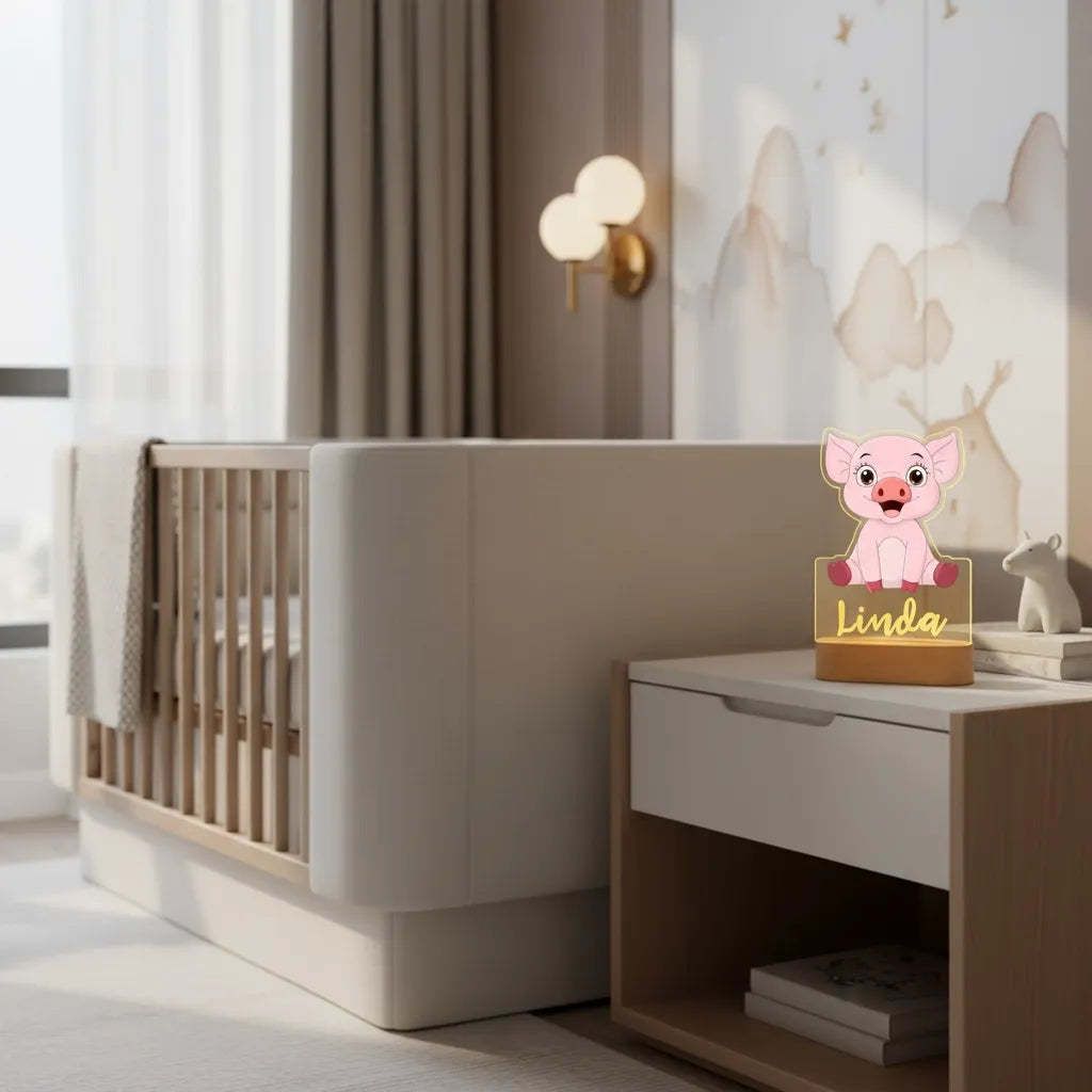 Veilleuse Bébé Personnalisé